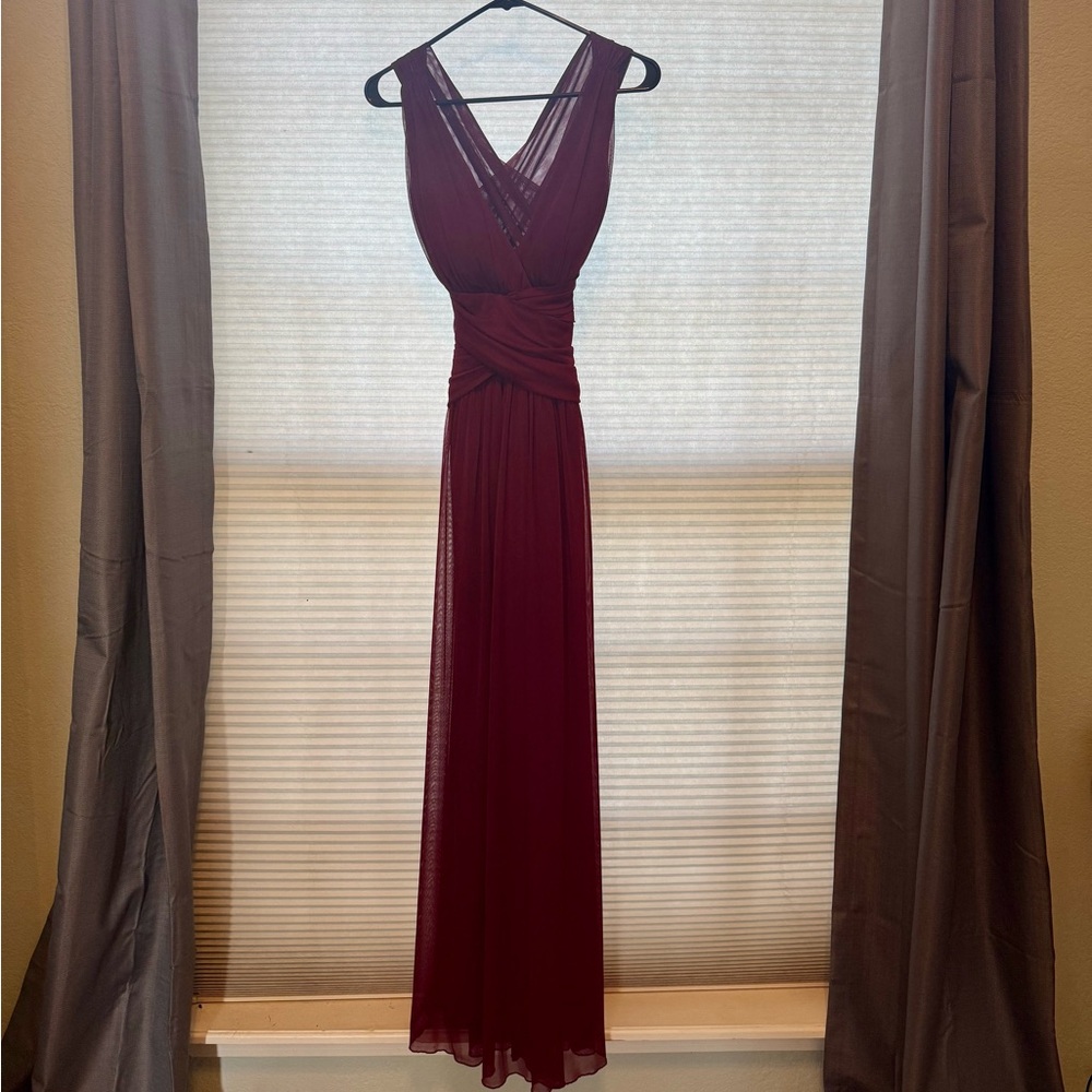 Windsor Deep Red Maxi Dress